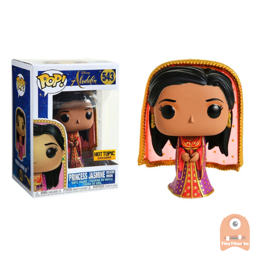 POP! Disney Princess Jasmine Desert Moon #543 Aladdin 2019 - Exclusive