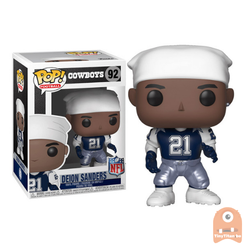 POP! Sports Deion Sanders Throwback #92 NFL Cowboys