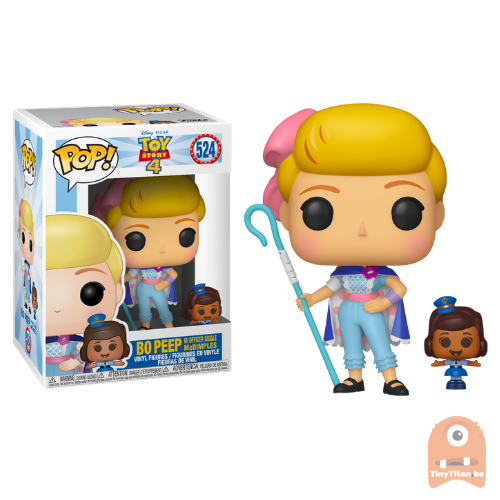 POP! Disney Bo Beep w/ Officer Giggle McDimples #524 Toy Story 4 