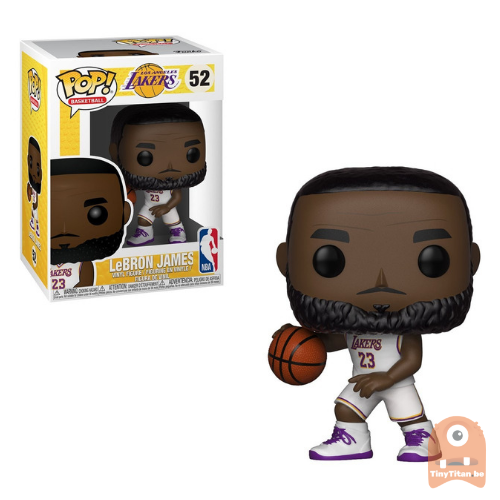 POP! Sports LeBron James Lakers White Jersey #52 NBA