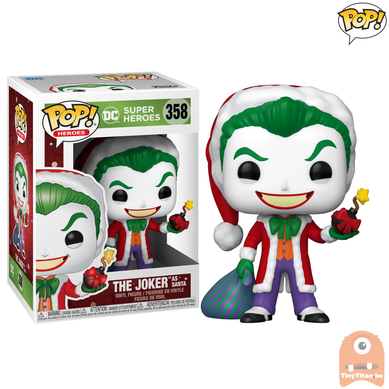POP! DC Heroes Holiday Series The Joker 