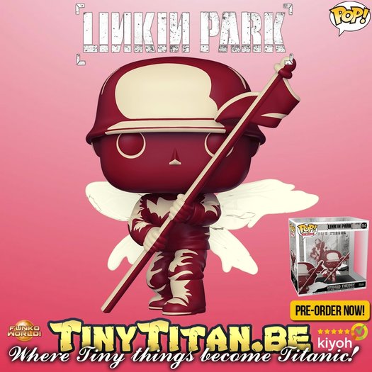 Funko POP! Albums Linkin Park Hybrid Theory 04 /w Case PreOrder Funko POP! Tiny Titan