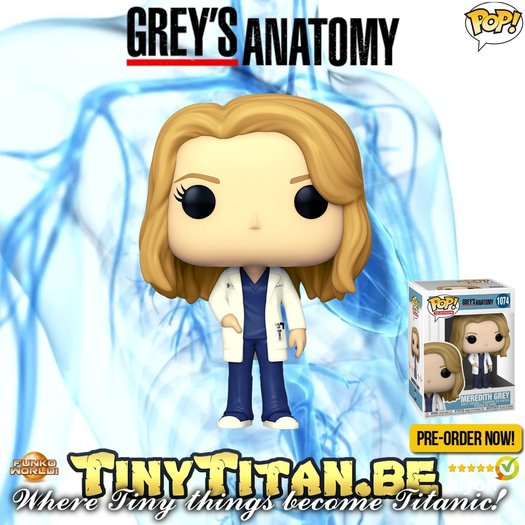 Funko POP! Meredith Grey - Grey's Anatomy Pre-Order ...