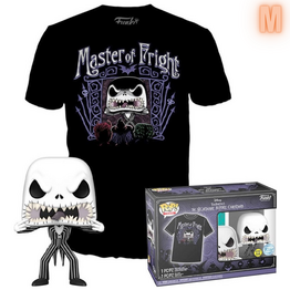 Funko POP! & TEE BOX Nightmare Before Christmas - Jack Skellington GITD Exclusive - M
