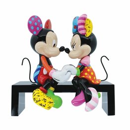 Disney BRITTO Mickey and Minnie Mouse Love Figurine