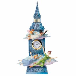 Disney Traditions Peter Pan Clock Figurine 6015025