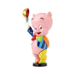 Looney Tunes Porky Pig with Baseball Cap Figurine