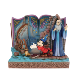 Disney Traditions Sorcerer Mickey Storybook Figurine 6010883