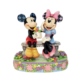 Disney Traditions A Blooming Romance (Mickey and Minnie Bench) 6017845