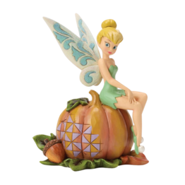 Disney Traditions Tinkerbell on Pumpkin Figurine 6017943