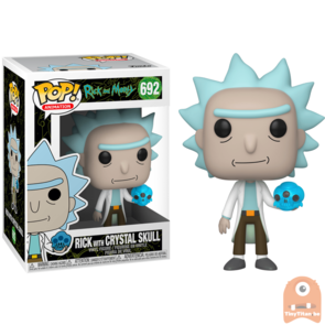 Funko POP! Animation Rick w/ Crystal Skull 692 Rick and Morty