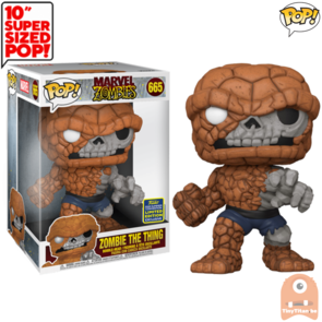 POP! Marvel Zombie The Thing 10 INCH #665 Marvel SDCC Exclusive