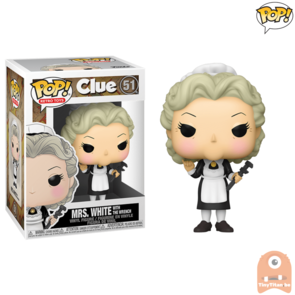 POP! Retro Toys Mrs. White w/ The Wrench #51 Clue / Cluedo 