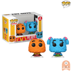 POP! Ad Icons McDonald's - 2-Pack Fry Guy Orange / Blue Pigtails