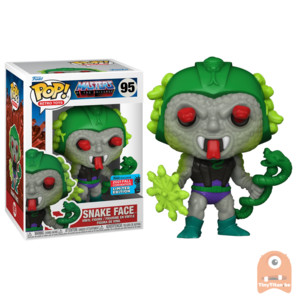 POP! TV Snake Face 95 MOTU NYCC 2021 Virtual Con Fall Convention Exclusive LE 