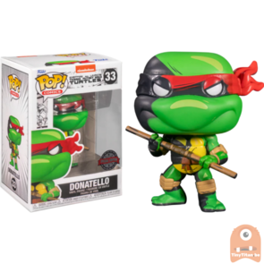 POP! Comic Donatello 33 Eastman and Laird's TMNT Exclusive
