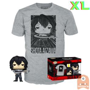 Funko POP! & TEE BOX Shota Aizawa Metallic - My Hero Academia Exclusive - X-Large