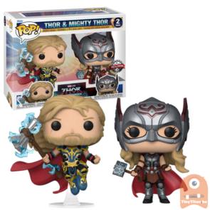 POP! Marvel Thor & Mighty Thor 2-Pack Love & Thunder Exclusive
