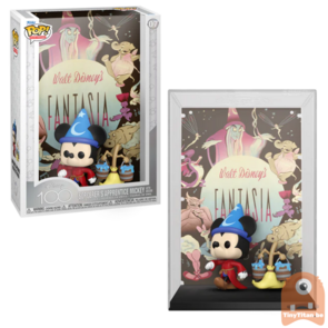 POP! Disney Movie Poster: Fantasia Sorcerer's Apprentice Mickey w/ broom 07