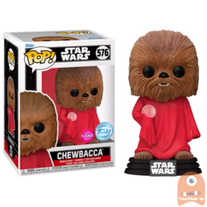 POP! Star Wars Chewbacca Flocked Red Coat 576 Exclusive