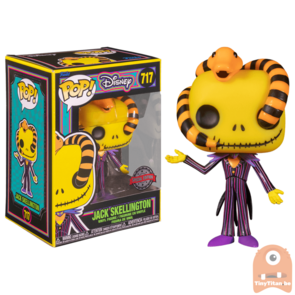 POP! Disney Jack Skellington Snake 717 TMNT Black Light Exclusive