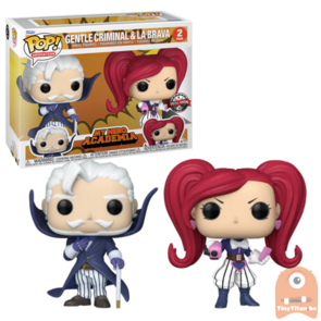 POP! Animation Gentle Criminal & la Brava 2-Pack MHA Exclusive
