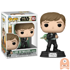 POP! Star Wars Luke Skywalker & Grogu 583 The Book Of Boba Fett