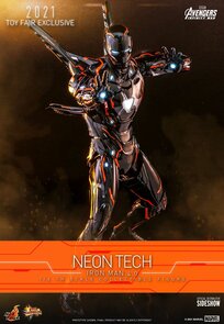 Hot Toys iron Man Neon Tech 4.0 2021 Toy Fair Exclusive 32CM