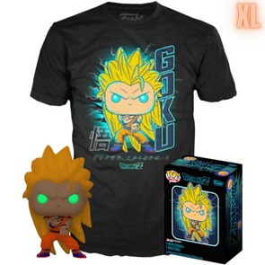 Funko POP! & TEE BOX Dragonball Z GOKU GITD Exclusive - XL