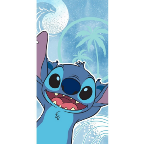 LILO & STITCH - Happy Stitch - Beach Towel 100% Cotton - 70x140cm