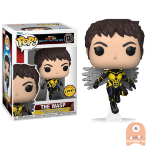 Funko POP! Marvel Wasp Unmasked CHASE 1138 Ant-man & Wasp Quantumania Exclusive