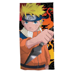 NARUTO - Uzumaki Naruto - Beach Towel 100% Cotton - 70x140cm