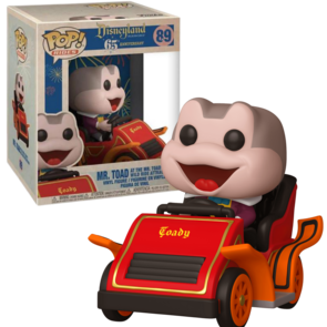 Funko POP!  RIDE Disneyland: 65th Anniversary - Mr. Toad at the Mr; Toad's Wild Ride Attraction 89