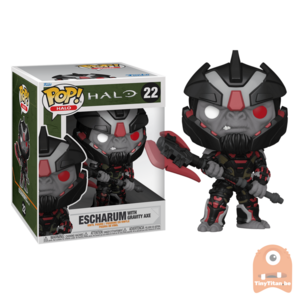 Funko POP! Games Escharium With Gravity Axe 22 Halo 6INCH