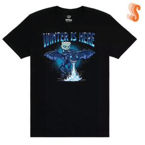 Funko T-Shirt Game of Thrones Icy Viserion - Size Small