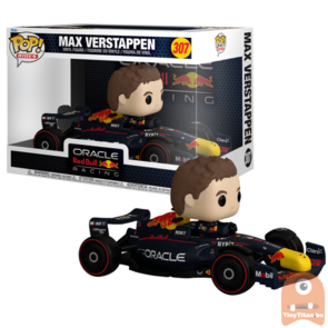 Funko POP! RIDE DLX Max Verstappen 307 Formula 1 RedBull Racing R