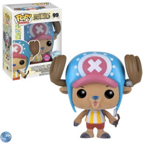 Funko POP! ONE PIECE - POP Animation N° 99 - Chopper (Flocked) Exclusive