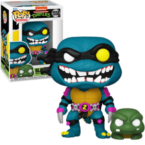 Funko POP! Slash & Pre-Mutated Slash 1558 TMNT Ninja Turtles