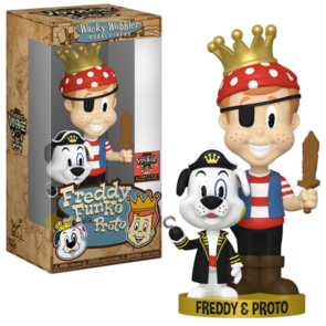 Funko Wacky Wobbler POP Freddy Funko w/ proto SE Rugrats Box of Fun SDCC 2024 Exclusive R