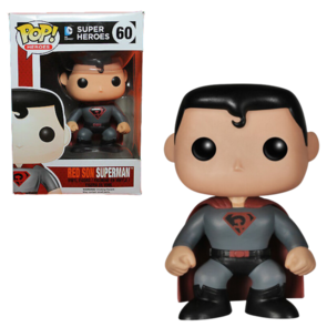 Funko POP! Red Son Superman 60 DC Super Heroes Vaulted 8.5/10