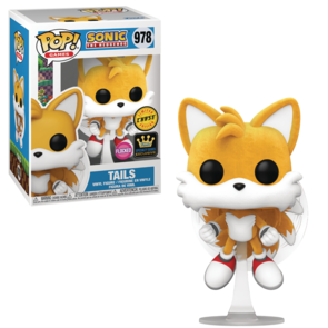 Funko POP! Tails Flying Flocked CHASE  978 Sonic The Hedgehog Exclusive