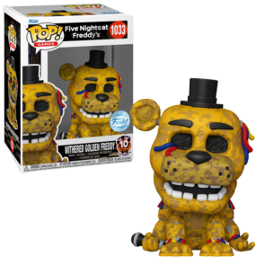 Funko POP! Withered Golden Freddy 1033 Five Nights at Freddy's Exclusive