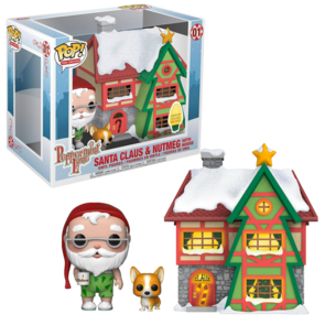 Funko POP! Town Santa Claus & Nutmeg with House 01