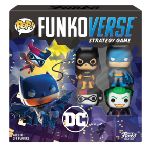 Funko DC COMICS - Funkoverse 100 4-Pack - Base Set 'UK' Game