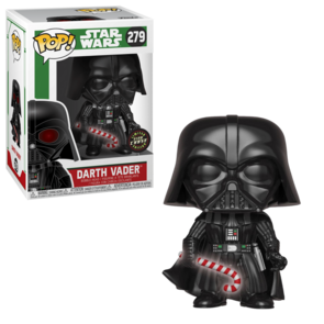 Funko POP! Star Wars Darth Vader CHASE GITD Holiday 279 X-Mas