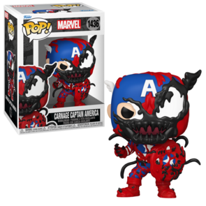 Funko POP! Captain America 1436 Carnagized Marvel