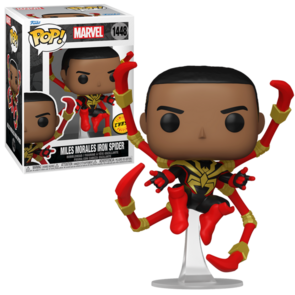 Funko POP! Miles iron spider Unmasked Chase 1448 Marvel