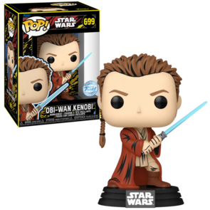 Funko POP!Obi-Wan Kenobi (RETRO) 699 STAR WARS: THE PHANTOM MENACE Exclusive