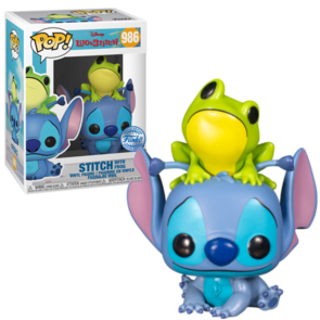Funko POP! DISNEY Stitch w/ Frog 986 Lilo & Stitch Exclusive