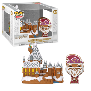 Funko POP! Town Albus Dumbledore and Hogwarts (Gingerbread) 42 Harry Potter Holiday